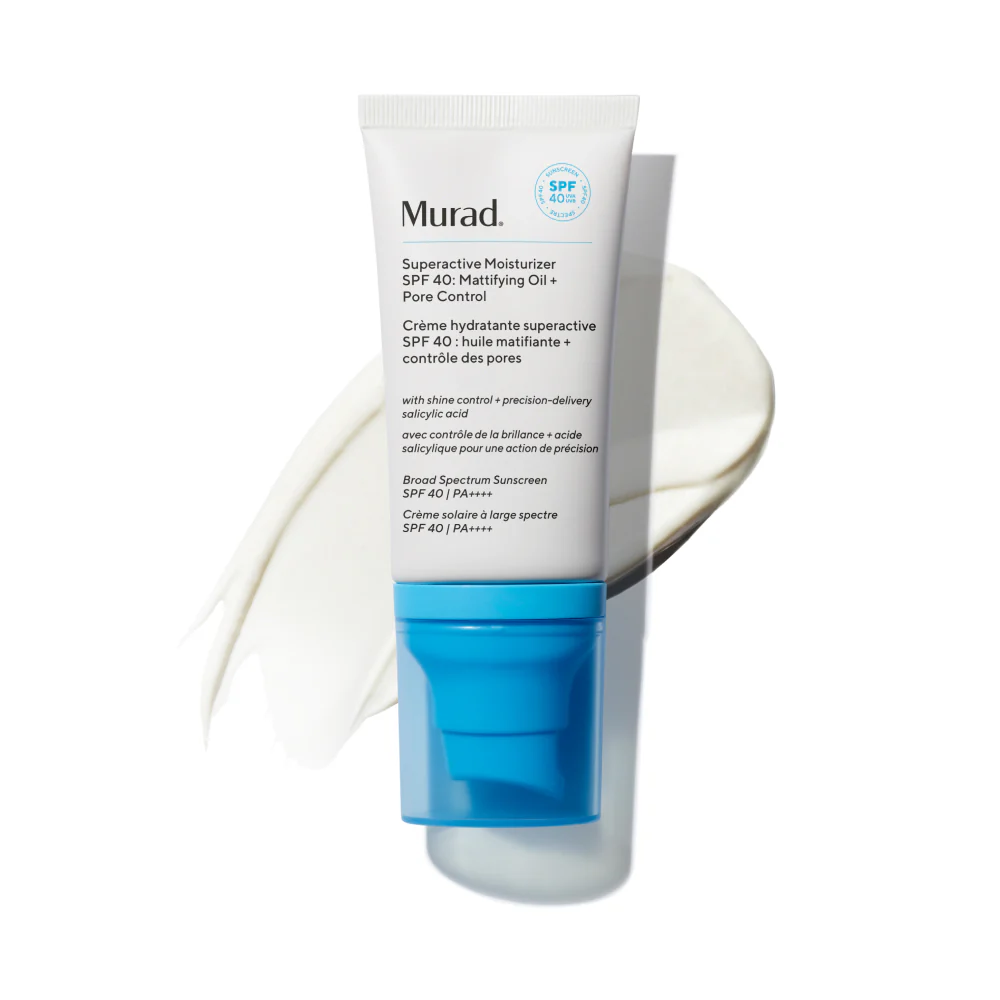 Murad Superactive Moisturiser SPF 40: Mattifying Oil + Pore Control